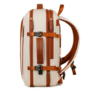 2025 mới công suất lớn mở rộng chống trộm không thấm nước Oxford chân không máy tính xách tay Ba lô Túi du lịch với tính năng nén USB - Product Image 4