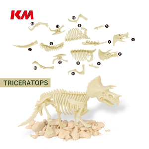 Kit d'pelle et squelette de <span class=keywords><strong>dinosaure</strong></span>, 4 pièces, brillent dans la nuit, jouet dishdateur, loisirs pour enfants, offre spéciale - Product Image 1