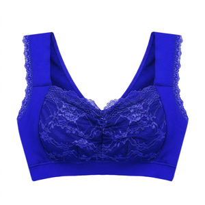 Soutien-gorge d'allaitement sans armatures, maintien optimal, côtés hauts, grandes tailles 8815 65L Gris anthracite - Product Image 2