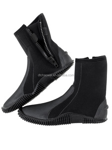 <span class=keywords><strong>Zapatos</strong></span> DE BUCEO impermeables de neopreno de 3mm de corte alto, botas de buceo para nadar y surfear para hombres y mujeres - Product Image 4