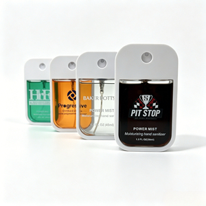 Botella de Spray de Manos sin Agua con Logotipo Personalizado, en Forma de Tarjeta de Crédito <span class=keywords><strong>Apple</strong></span>, Envase Portátil de Líquido para Viajes, Elimina el 99.99% de las Bacterias - Product Image 1
