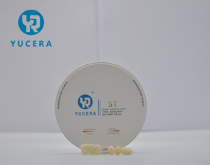 Prothèses dentaires Yucera ST, disques en zircone dentaire multicouches Yucera, disques entièrement en céramique - Product Image 2