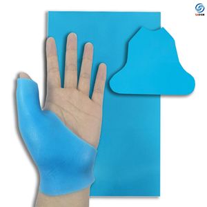 แผ่นเทอร์โมพลาสติกแบบมีรูพรุน Lisen P-Type ขนาด 600x900 มม. สีน้ำเงิน แผ่นพลาสติกทางการแพทย์สำหรับอุปกรณ์จัดฟัน - Product Image 5