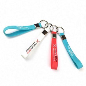 Vente en gros en Chine de porte-clés en acier inoxydable avec logo personnalisé en 3D, en silicone et caoutchouc, écologiques, durables, cadeaux promotionnels - Product Image 3
