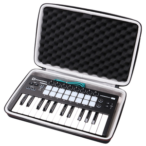 Estuche protector de viaje de carcasa dura para <span class=keywords><strong>Novation</strong></span> <span class=keywords><strong>Launchkey</strong></span> Mini 25-Note USB Keyboard MK2 Controller - Product Image 1