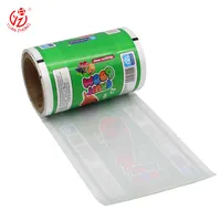 China fábrica atacado personalizado impressão sorvete embalagem filme plástico material de embalagem comestível rolo de estoque