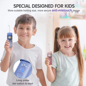 Bambini impermeabile casa portatile Mini orale Doucher Wireless dente elettrico per la pulizia orale cura filo d'acqua per i bambini - Product Image 4