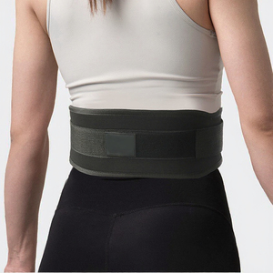 अनुकूलन योग्य सांस कमर समर्थन पावरलिफ्टिंग बेल्ट हुक लूप क्लोजर समायोज्य एवा नायलॉन जिम फिटनेस सुरक्षा भारोत्तोलन - Product Image 3