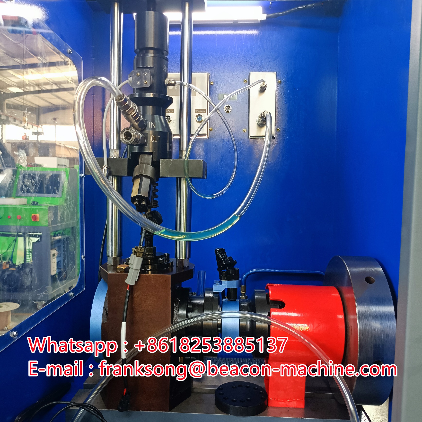 Máy Bơm Đường Ray Thông Dụng CR1016 Và Máy Thử Áp Lực Có Chức Năng Eup/Eui Cam Box Heui
