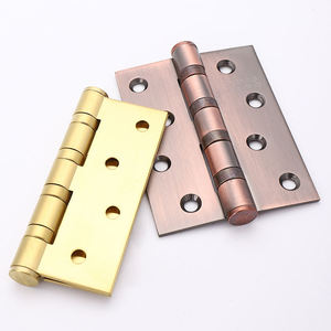 Charnières de porte en acier à angle arrondi pour portes et fenêtres en bois - Product Image 3