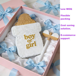 Piñata Personalizzata Fatta a Mano <span class=keywords><strong>per</strong></span> Rivelazione del Sesso, Giochi <span class=keywords><strong>per</strong></span> <span class=keywords><strong>Feste</strong></span> <span class=keywords><strong>di</strong></span> Bambini, Divertente Giocattolo in Carta Velina <span class=keywords><strong>per</strong></span> Eventi - Product Image 1