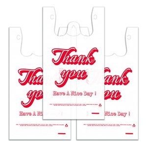 Bolsas de Plástico Biodegradables con Asas para Supermercados, Restaurantes y Tiendas de Conveniencia - Bolsas de Empaque Impresas con Logotipo Personalizado - Product Image 2