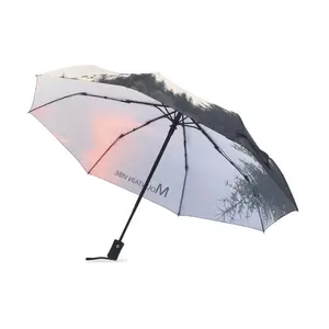 Parapluie pliant de 21 pouces, merchandising personnalisé - Product Image 3