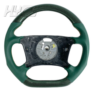 Volante Deportivo Personalizado de Fibra de Carbono para Interiores de Automóviles, Apto para <span class=keywords><strong>BMW</strong></span> E38 E39 E46 E53 520 528 318 320 325 330 - Product Image 1