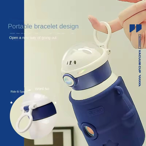 Wholesale 500ML 316 Stainless Steel Double Vacuum Insulated Eco-Friendly Straw Cup 12-24 Hours Thermal Performance Cartoon - Product Image 4