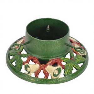 Soporte de árbol de Navidad de tendencia con Base antideslizante Soporte de árbol de Navidad de hierro fundido decorativo Base de árbol de Navidad real para decoración del hogar - Product Image 1