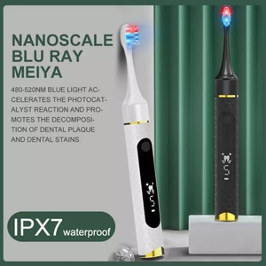 Cepillo de Dientes Ultrasónico OEM en Oferta, Cepillo de Dientes Eléctrico Sónico con Luz Azul para Blanqueamiento - Product Image 2
