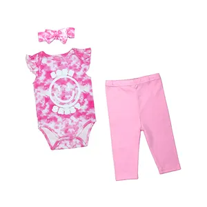 Supplier new born baby clothes sets 0-3 months baby girls' clothes set