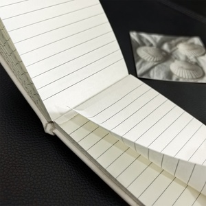 Ensemble de papeterie au design personnalisé, agenda en cuir souple A5, bloc-notes A7, prix d'usine, cadeaux de luxe - Product Image 5