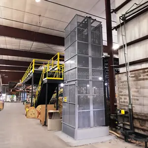 Continuous Transport High Efficiency Cargo Lift Vertical Reciprocating Lift Conveyor Cargo Elevator Lift