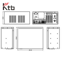 Industrial Gpu Pc for Window Ai Industrial Pc Wide Temperature & Dustproof I7 Industrial Computer