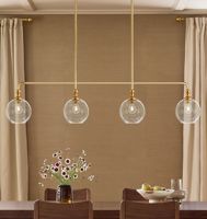 Candelabro de cristal atmosférico moderno de lujo Retro americano XZ, techo LED para comedor, dormitorio, Villa, candelabros altos