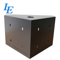 Kabinet Rak Server OEM 4U-18U Kedap Suara untuk Pemasangan di Dinding, Baja Canai Dingin SPCC Berlapis Bubuk, Perlindungan IP20, Stok IEC297-2
