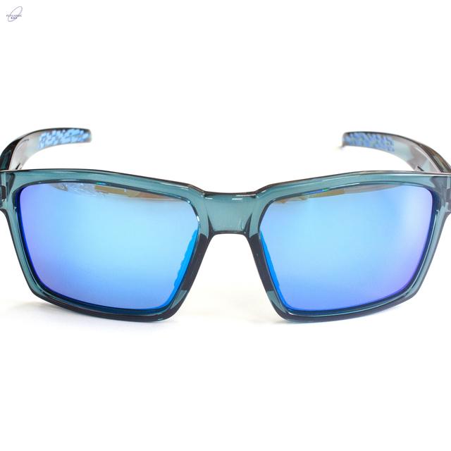 FUYUANDA Anti-Tracking Spy Sunglasses Black Square Frame With Rear View Gear Sun Feature Logo on Lens Plastic and TAC Lenses