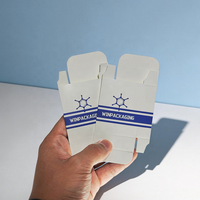 Boîte d'emballage personnalisée pour flacons avec insert, pour 2 flacons, boîte blanche 3ml 2 pièces avec cloison en blister