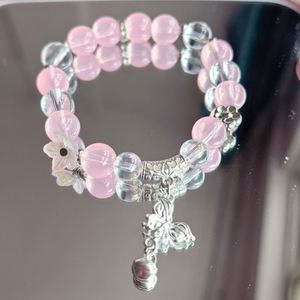 Butterfly Star Moon Flower Pendant Glazed <b>Bracelet</b> with Colorful <b>Beads</b> Beauty Accessory Lucky <b>Bracelet</b> Jewelry Gift <b>Bead</b> Chain - Product Image 1