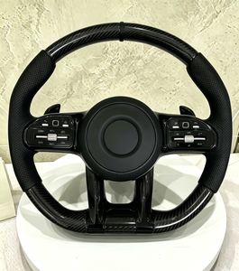 Volante Auto in Vera Pelle di Alta Qualità con Blocchi di Colore per <span class=keywords><strong>Mercedes</strong></span> W204 S204 C204 W212 W212 C207 A207 X204 W218 - Product Image 2