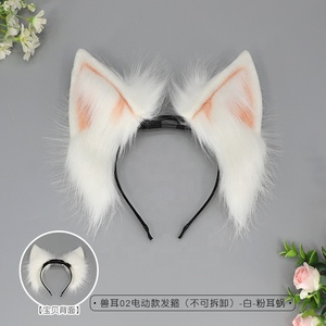 Archetto elettrico in movimento orecchie di gatto oggetti di scena <span class=keywords><strong>Cosplay</strong></span> ricaricabili <span class=keywords><strong>accessori</strong></span> per capelli animati - Product Image 6