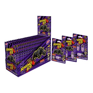 Cartes d'emballage lenticulaires 3D ODM de l'usine chinoise <span class=keywords><strong>pour</strong></span> Rhino 69, capsules sexuelles à action rapide et longue durée - Product Image 3