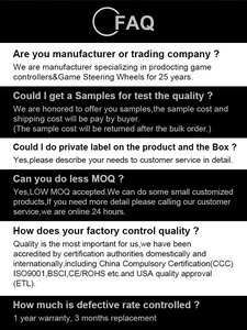 <span class=keywords><strong>Volante</strong></span> <span class=keywords><strong>de</strong></span> Carreras con Cable 270 7 <span class=keywords><strong>en</strong></span> 1 con Levas <span class=keywords><strong>de</strong></span> Cambio, Vibración Dual, Compatible con Switch, para PC, Android y Pedales - Product Image 4