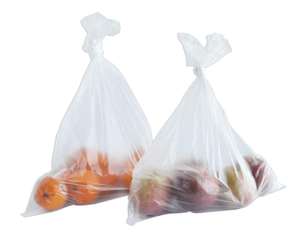 HC LDPE Transparent Plastic Food <b>Fruit</b> Vegetable Packaging Supermarket Flat Produce Bag on <b>Roll</b> - Product Image 1