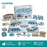 Jeu de cartes narratif solo avec kit de journalisation, générateur d'histoires certifié FSC pour une expérience immersive, boîte rigide avec couvercle coulissant