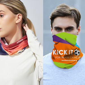 <strong>Sports</strong> Headbands Gift Custom Logo Polyester Face Neck Gaiters Seamless Ethnic Bandanas Scarf Fishing Cycling <strong>Snood</strong> <strong>Sports</strong> Scarf - Product Image 2