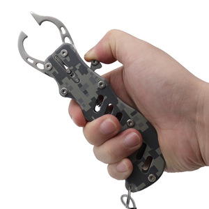 Alicate de Pesca Lu Ban, Pinza para Peces de Acero Inoxidable Portátil con Cordón Elástico para un Manejo Seguro - Product Image 2