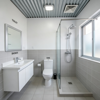Services de conception architecturale chinoise pour bâtiments résidentiels, villas de luxe, plans d'étage modernes, dessins 3D+CAD, salle de bain, chambre à coucher
