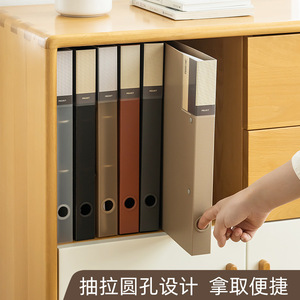 Nash Double D Ring Clip Holder <b>A4</b> Plastic <b>File</b> Fastener Two Hole Document Organizer - Product Image 5