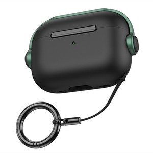 Estuche Protector para Auriculares, Portátil, Multicolor, Resistente al Agua y a los Golpes, para <span class=keywords><strong>Airpods</strong></span> 1, 2, 3 y 4, con Anillo, Venta al por Mayor, Estuche Suave para Bluetooth - Product Image 4