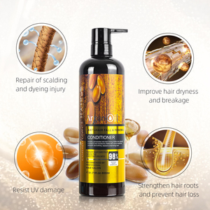 Champú y Acondicionador con Aceite de Argán Anticaída 900ml Para Reparación del Cabello Dañado y Prevención de la Caída - Product Image 4