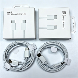 Cable de carga USB-C a USB-C de 1m y 60W, cable de carga rápida trenzado universal para iPhone 15/16/17 - Product Image 3