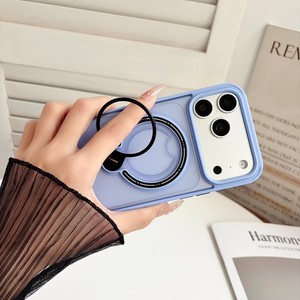 Coque de téléphone magnétique rotative de haute qualité pour iPhone 18 17 16 15 14 Pro Max, avec dos mat translucide givré - Product Image 6