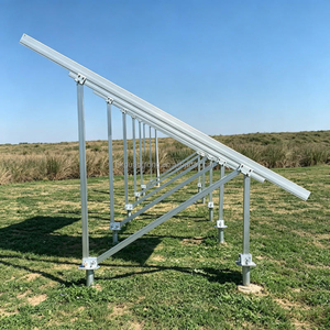 Solar PV Panel Brackets Solar Mounting System for Solar Panel Rack <b>Plastic</b> Trough HDPE Ballasted Ground Flat Mounting Kit - Product Image 3