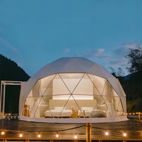 Carpas Domo de Lujo XinXin, Grandes, de PVC con Doble Revestimiento, Impermeables, con Estructura de Acero, para Ferias Comerciales al Aire Libre, Glamping, Eventos y Uso en Hoteles