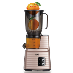 Extracteur de jus électrique RAF 250W, 0,5L, 60 tr/min, grande <span class=keywords><strong>goulotte</strong></span> d'alimentation, système à vis sans fin, rendement élevé, faible bruit, nettoyage facile - Product Image 1