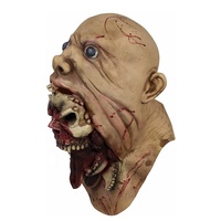 Masques d'halloween en Latex pour carnaval et Halloween, déguisements de fête amusants et réalistes, pour le Cosplay effrayant