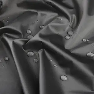 Фабричное производство Водонепроницаемая 100% нейлоновая ткань 210 т нейлоновая тафта тканая ткань с полиуретановым покрытием для палатки/сумки/плаща