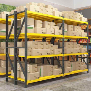 Flexible Height Standard Warehouse Shelf Sturdy Metal Easy Install for Factory Plant Supermarket Wholesale Stock - Product Image 6